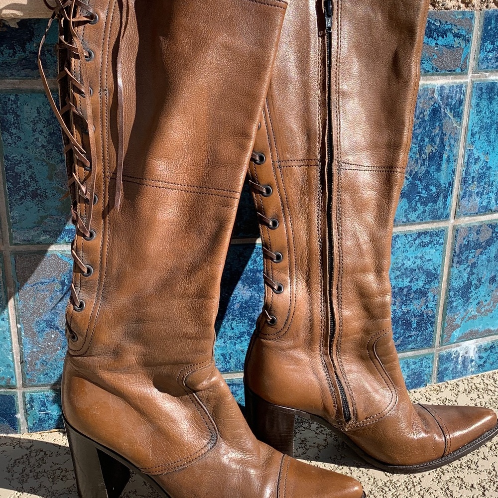 Vintage Prada/Miu Miu Tall Boots ~ 8 1/2